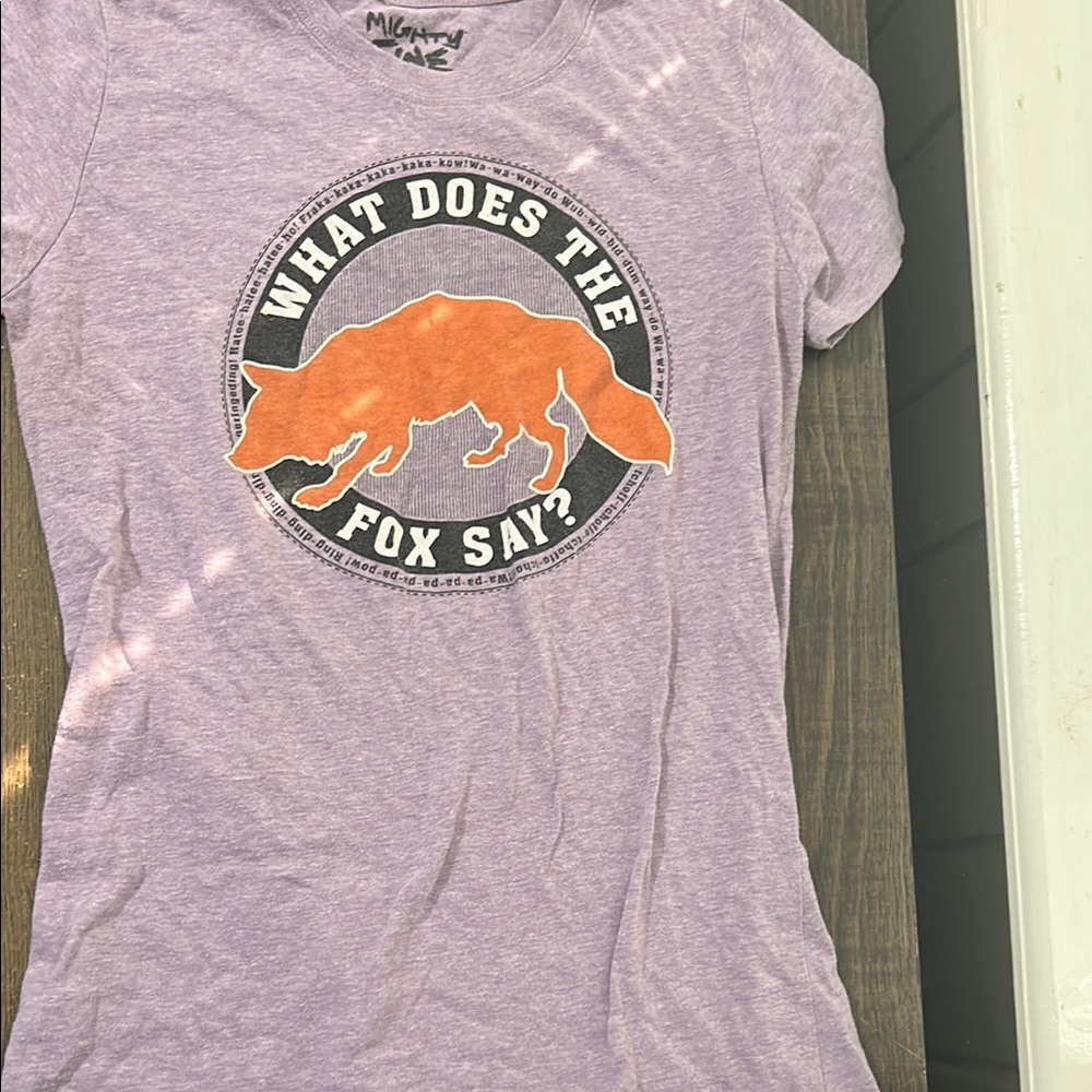 Mighty Fine Purple YLVIS Graphic Tee